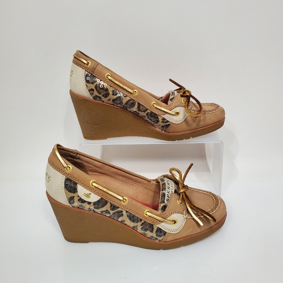 Sperry Shoes - Sperry Goldfish Wedge Boat Shoes